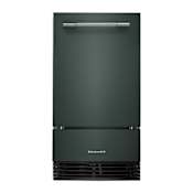 KitchenAid 18 Inch Wide 35 Lbs. Capacity Free Standing, Built-In Ice Maker with Max Ice and Self-Cleaning Cycle Juniper