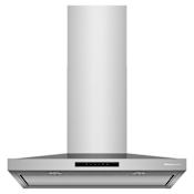 KitchenAid 400 CFM 36 Inch Wide Wall Mounted Range Hood with LED Lights and Touch Controls Stainless Steel