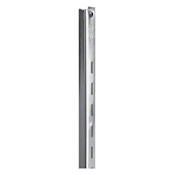 Knape and Vogt 83 Series 60" Tall Single Slot Heavy Duty Shelf Standard Anochrome