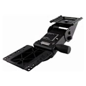 Knape and Vogt 14-3/4 Inch Screw On Adjustable Keyboard Arm Black