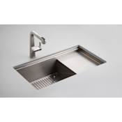 Kohler Bottom Sink Rack for 33" Sink from the Stages Collection Stainless Steel