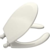Kohler Lustra Round Open-Front Toilet Seat White