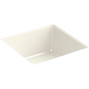 Kohler Verticyl 13-1/16" Square Vitreous China Undermount Bathroom Sink with Overflow Drain Biscuit