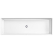 Kohler Verticyl 42-7/16" Rectangular Vitreous China Undermount Bathroom Sink with Overflow White
