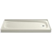 Kohler Salient 60" x 30" Single Threshold Shower Base with Right Drain Biscuit
