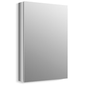 Kohler 20" x 30" Single Door Reversible Hinge Frameless Mirrored Medicine Cabinet from the Verdera Collection N/A