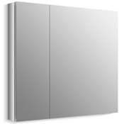 Kohler Verdera 34" W x 30" H Aluminum Medicine Cabinet with Reversible Hinges N/A