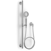 Kohler Artifacts 2.0 GPM Single-Function Handshower Kit with MasterClean - Includes Slidebar, Hose, and Wall Supply Polished Chrome