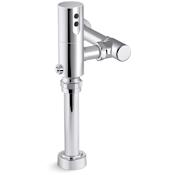 Kohler Mach Tripoint 1.28 GPF Electronic Touchless Toilet Flushometer for 1-1/2" Top Polished Chrome