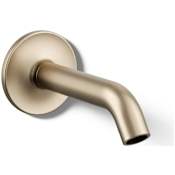 Kohler Purist 7-3/4" Tub Spout with 35 Degree Arc Brushed Bronze