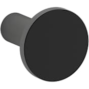 Kohler Purist 1-1/16 Inch Mushroom Cabinet Knob Matte Black