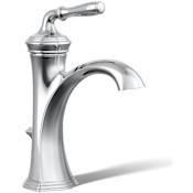 Kohler Devonshire Single Hole Bathroom Faucet - Drain Assembly Included Polished Chrome