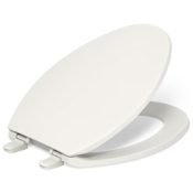 Kohler Brevia Elongated Quiet Close Toilet Seat and Lid Biscuit