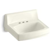 Kohler Greenwich 20-3/4" Wall Mounted Bathroom Sink with 3 Holes Drilled and Overflow Biscuit