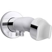 Kohler Statement VES Wall-Mount Hand Shower Holder and Supply Elbow Polished Chrome