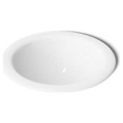 Kohler Compass 10-5/8" Drop In or Undermount Bathroom Sink White