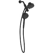 Kohler Awaken 2.5 GPM Multi Function Shower Head with Hand Shower, Hose, and MasterClean Technology Matte Black