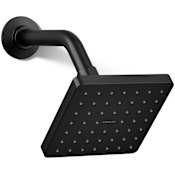 Kohler Parallel 1.75 GPM Single Function Shower Head Matte Black