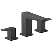 Kohler Honesty 0.5 GPM Widespread Bathroom Faucet with Pop-Up Drain Assembly Matte Black
