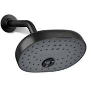 Kohler Statement 1.75 GPM Multi Function Shower Head with MasterClean Sprayface and Katalyst Air Induction Technology Matte Black