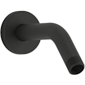 Kohler Statement 6-1/2" Wall Mounted Shower Arm and Flange Matte Black