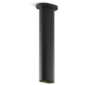 Kohler Statement 10" Ceiling Mounted Two Function Rainhead Arm and Flange Matte Black
