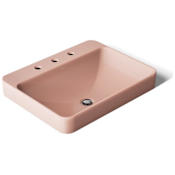 Kohler Vox 22" Vessel / Drop In Sink with Overflow 150th Peachblow