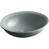 Kohler Artist Editions Whist Opaque Glass 19" x 16-1/8" Under-Mount Bathroom Sink In Stone Stone Glass