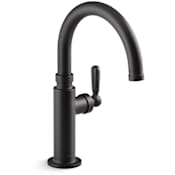 Kohler Edalyn by Studio McGee 1.5 GPM Single Hole Bar Faucet Matte Black