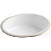 Kohler Verticyl 19-1/8" Undermount Bathroom Sink with Overflow White