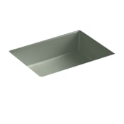 Kohler Verticyl 19-13/16" Rectangular Undermount Bathroom Sink with Vertical Sides and Overflow Aspen Green