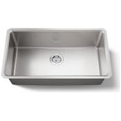 Kohler Buckley 32-1/4" Undermount Single Basin Stainless Steel Kitchen Sink Stainless Steel