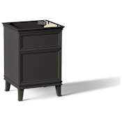 Kohler Artifacts 24" Single Free Standing Vanity Cabinet Only - Less Vanity Top Carbon Oak