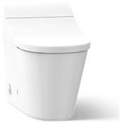 Kohler Innate 1.0 / 1.28 GPF Dual Flush One Piece Elongated Toilet - Includes Quiet-Close and ReadyLock Technologies White