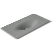 Kohler Iron/Impressions 44" Cast Iron Vanity Top Basalt