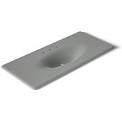 Kohler Iron/Impressions 50" Cast Iron Vanity Top Basalt