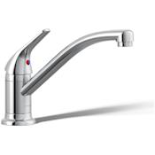 Kohler Jolt 1.5 GPM Single Hole Kitchen Faucet - Includes Escutcheon Polished Chrome