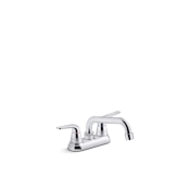 Kohler Jolt 4 GPM Two-Handle Utility Sink Faucet Polished Chrome