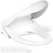 Kohler PureWash Elongated Bidet Seat White