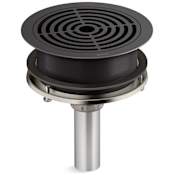 Kohler Aquifer Basket Strainer Matte Black