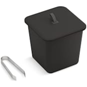 Kohler Ice Bucket with Lid and Tongs N/A