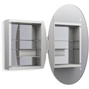 Kohler Verdera 24" x 33-1/2" Frameless Oval Single Door Medicine Cabinet N/A