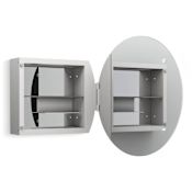 Kohler Verdera 24" Circular Frameless Single Door Medicine Cabinet N/A