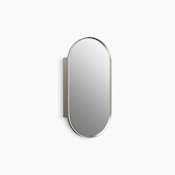 Kohler Verdera 15" x 30" Framed Single Door Medicine Cabinet Brushed Nickel
