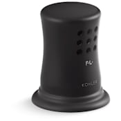 Kohler Brass Air Gap Cover and Collar Matte Black