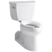 Kohler Barrington 1.0 GPF Two Piece Elongated Chair Height Toilet White