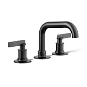 Kohler Castia by Studio McGee 0.5 GPM Widespread Bathroom Faucet with Drain Assembly Matte Black