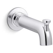Kohler Castia by Studio McGee 6-5/8" Integrated Diverter Tub Spout Polished Chrome