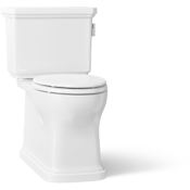 Kohler Claude by Studio McGee 1.28 GPF Two Piece Elongated Toilet with Right Hand Lever White
