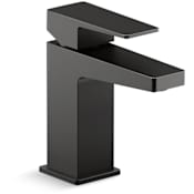 Kohler Honesty 1.2 GPM Single Hole Bathroom Faucet with Pop-Up Drain Assembly Matte Black